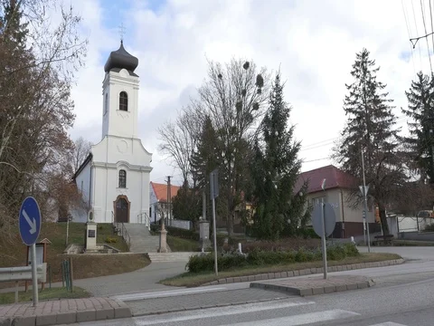 Village temple Video stock 71135073