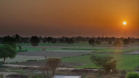 Village timelapse Stock Footage 245967767