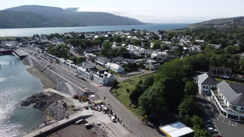 Village Ullapool Vídeos de archivo 331942831