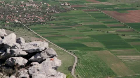 Village under observation Stock Footage 21272528