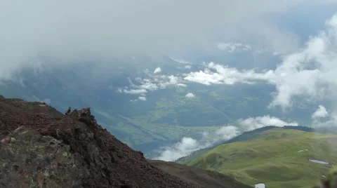 Village in the valley Stock-Footage 41493514