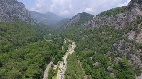 Village in The Valley Stock-Footage 52529324