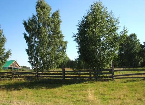 Village view Stock Photos