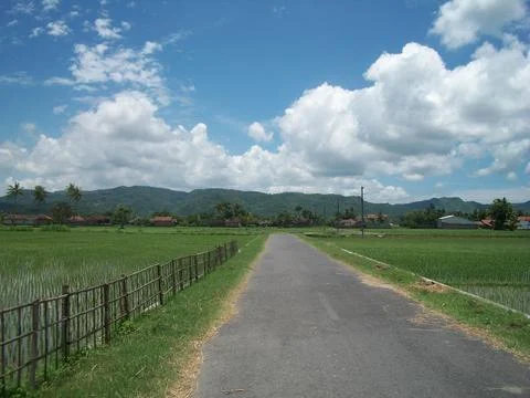 A Village View Stock Photos