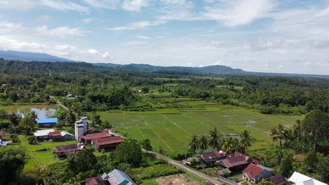Village view Stock Photos