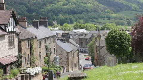 Village walk Stock-Footage 12592441