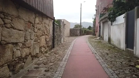 Village walk hyperlapse Stock Footage 229780200