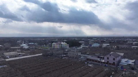 A village with a winter view 16 Video stock 335525676
