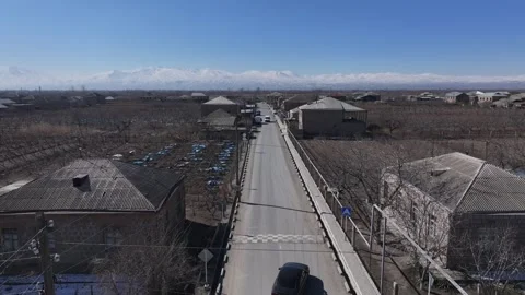 A village with a winter view 24 Видео 335525782