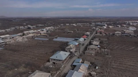 A village with a winter view 4 Video stock 335525443