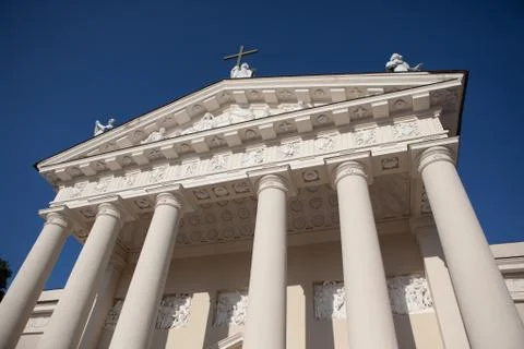 Vilnius Cathedral Stock Photos