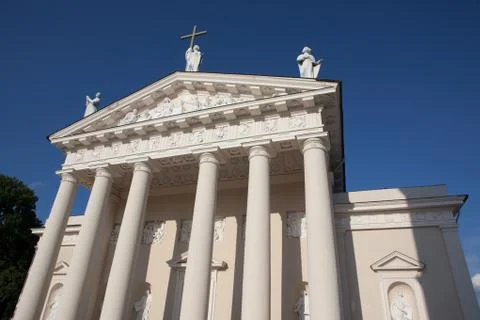 Vilnius Cathedral Stock Photos