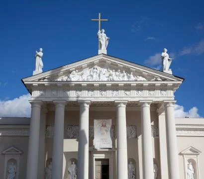 Vilnius Cathedral Stock Photos