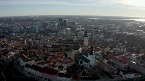 Vilnius. Harmony of the past and present Stock Footage 241718180