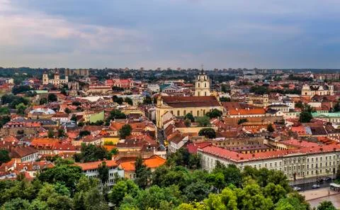 Vilnius Lithuania Stock Photos