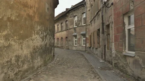 Vilnius. Old street 2 Stock Footage 46608003