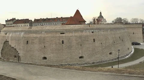 Vilnius. Old street 8 Video stock 46607779
