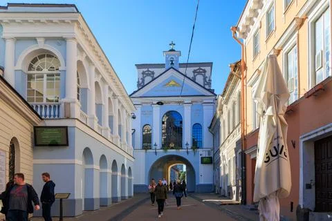 Vilnius. Sharp gate. Stock Photos