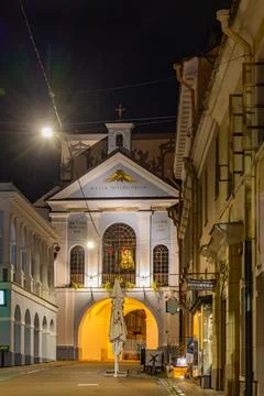 Vilnius. Sharp gate. Stock Photos