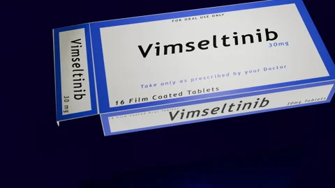 Vimseltinib BlisterPack Vídeos de archivo 328657456