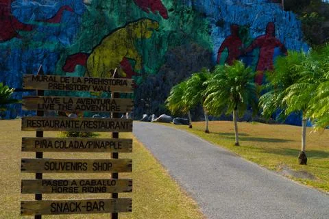 Vinales murales Stock Photos