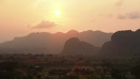 Vinales Valley in Cuba Stock Footage 122302086