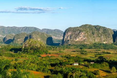 The Viñales valley in Cuba Stock Photos