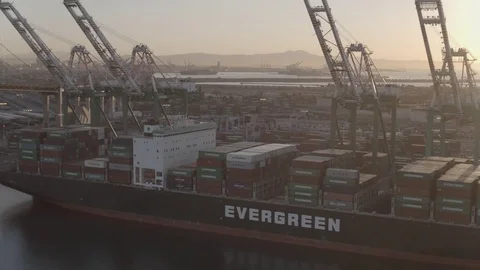 Vincent Thomas Bridge Long Beach Stock Footage 85006529