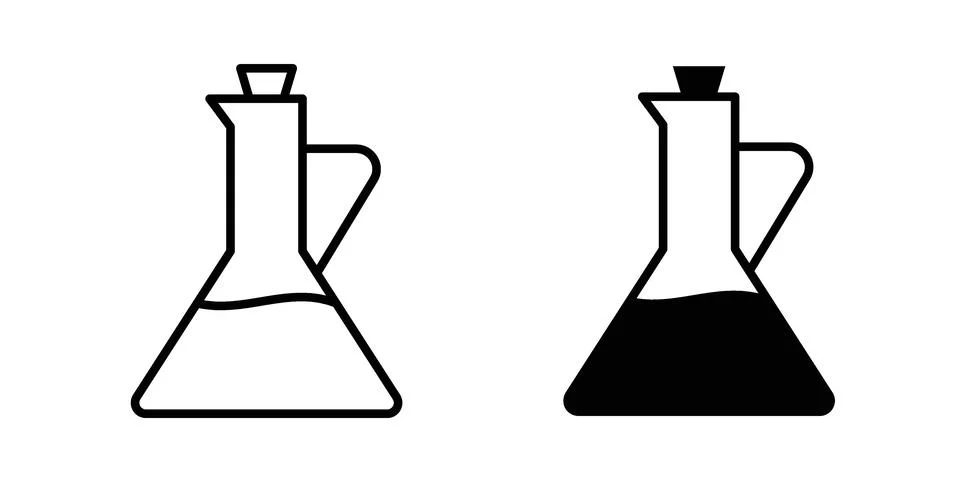Vinegar icon for web projects Stock Illustration