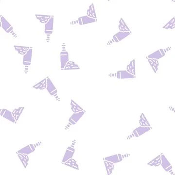 Vinegar rice glyph seamless pattern 스톡 일러스트