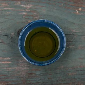 Vinegar on table Stock Photos