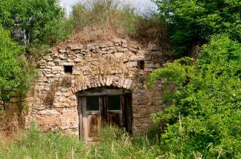 Vineyard cellar door Foto stock