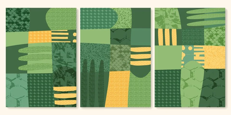 Vineyard field with texture vector illustration. Abstract winery agriculture Stock Illustration