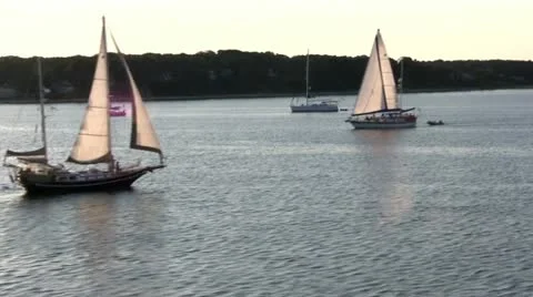 Vineyard Haven Martha's Vineyard; 6 Stock Footage 12280574