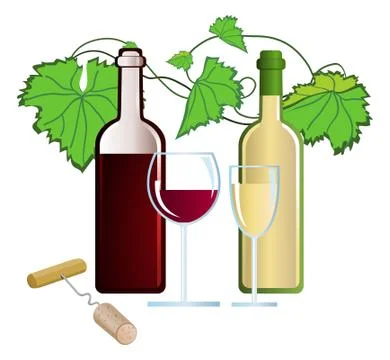 Vineyard Stock Illustration
