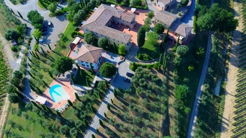 Vineyard  Mulino quercegrossa Stock Footage 112490621