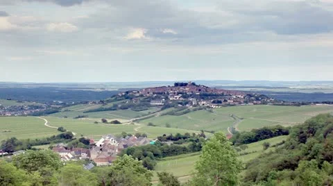 The vineyards of Sancerre Stock Footage 11519375