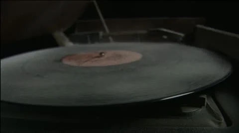 Vinil disk Video stock 12725210