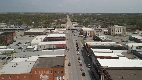 Vinita OK train Stock Footage 237976770