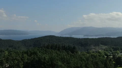 Vinnesvatnet, Austevoll Stock Footage 204069878