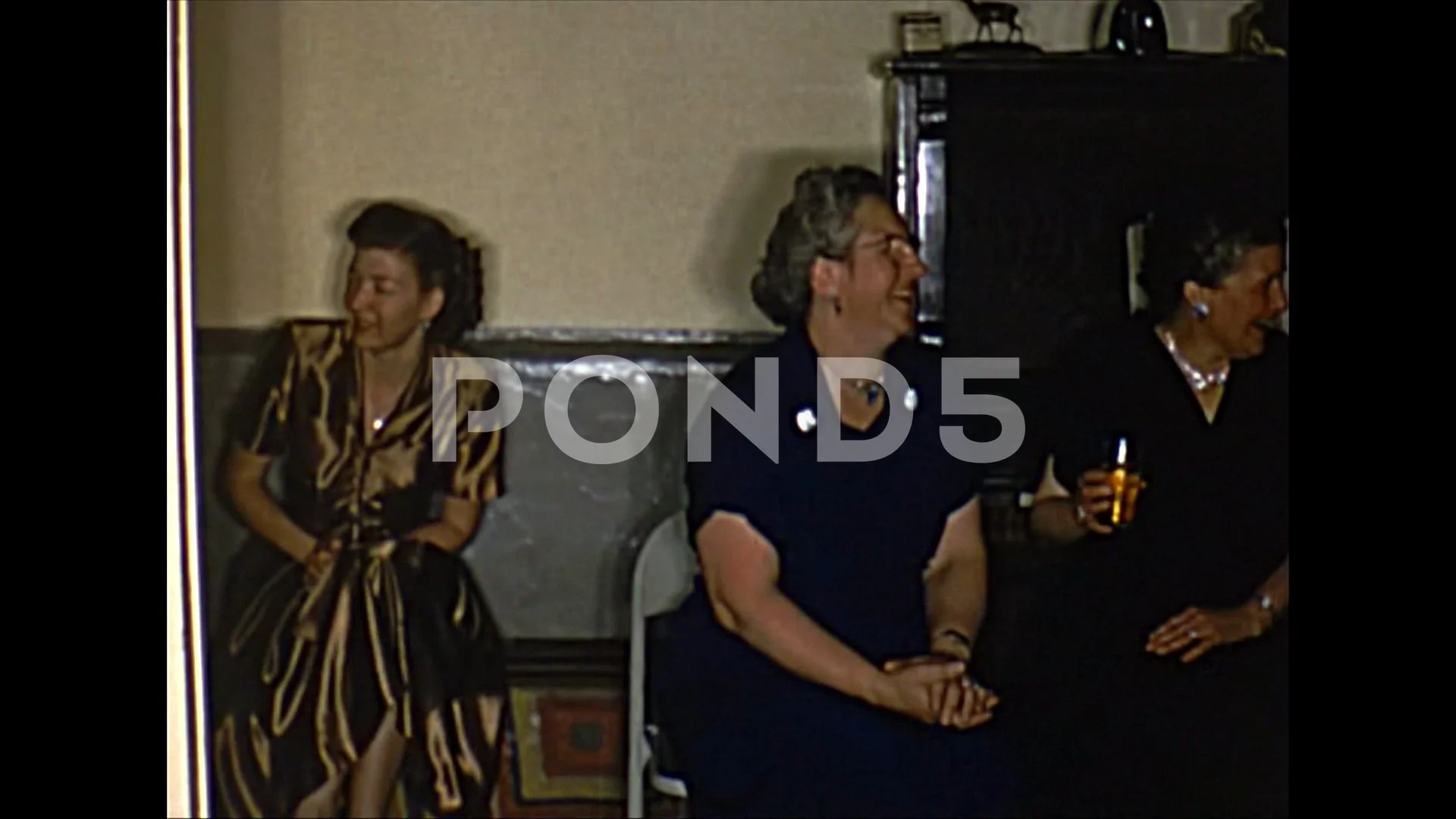 1920px x 1080px - Vintage 16mm film, 1953, Adult party dan... | Stock Video | Pond5
