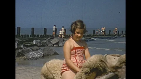Vintage 16mm film, 1959 Germany, child a... | Stock Video | Pond5 