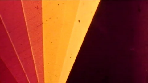 Vintage 8mm Film - Psychedelic Transition 11 Stock Footage