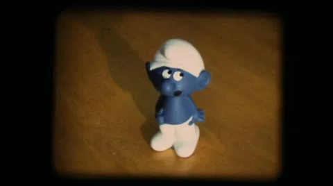 Vintage 8mm. Smurf Stock Footage 18174681