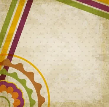 Vintage abstract background Stock Illustration
