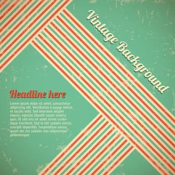 Vintage abstract background Stock Illustration