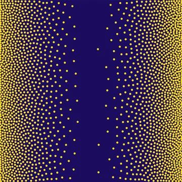 Vintage abstract dot pattern square gradient retro effect dynamic modern Stock Illustration