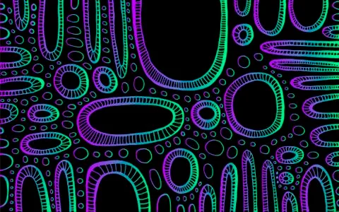 Vintage abstract gradient ornament background. Stock Illustration