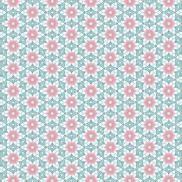 Vintage abstract seamless pattern background. Floor tiles, porcelain ceramic  Illustrazione stock