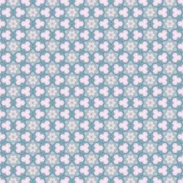 Vintage abstract seamless pattern background. Floor tiles, porcelain ceramic  Stock Illustration